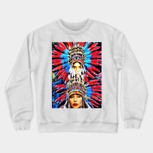 Headdresses Crewneck Sweatshirt